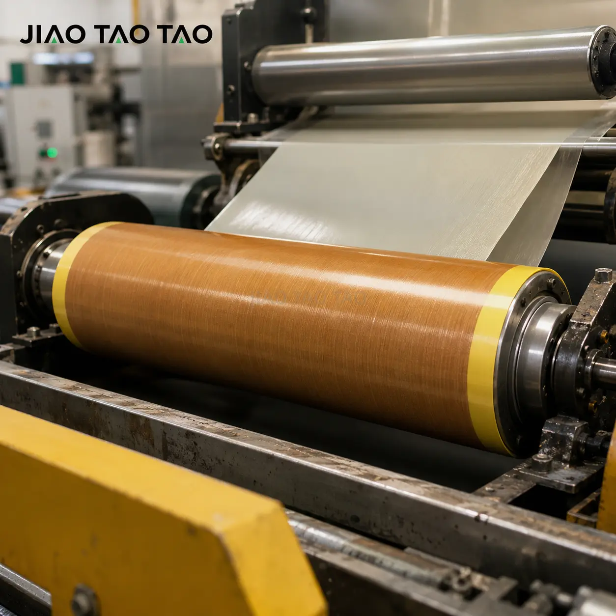 PTFE adhesive tape with release paper for machinery and equipment protection